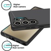 image:imageTENOC Phone Case for Samsung Galaxy S24 Clear Case AntiYellowing Protective Bumper Hard Back CoverBlack