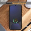 image:imageTENOC Phone Case for Samsung Galaxy S24 Clear Case AntiYellowing Protective Bumper Hard Back CoverBlack
