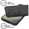 image:imageTENOC Phone Case for Samsung Galaxy S24 Clear Case AntiYellowing Protective Bumper Hard Back CoverBlack