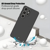 image:imageTENOC Phone Case for Samsung Galaxy S24 Clear Case AntiYellowing Protective Bumper Hard Back CoverBlack