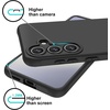 image:imageTENOC Phone Case for Samsung Galaxy S24 Clear Case AntiYellowing Protective Bumper Hard Back CoverBlack