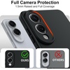 image:imageTENOC Phone Case for Samsung Galaxy S24 Clear Case AntiYellowing Protective Bumper Hard Back CoverBlack