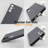 image:imageTENOC Phone Case for Samsung Galaxy S24 Clear Case AntiYellowing Protective Bumper Hard Back CoverBlack