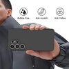image:imageTENOC Phone Case for Samsung Galaxy S24 Clear Case AntiYellowing Protective Bumper Hard Back CoverBlack