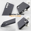 image:imageTENOC Phone Case for Samsung Galaxy S24 Clear Case AntiYellowing Protective Bumper Hard Back CoverBlack