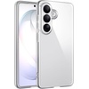 image:imageTENOC Phone Case for Samsung Galaxy S24 Clear Case AntiYellowing Protective Bumper Hard Back CoverClear