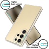 image:imageTENOC Phone Case for Samsung Galaxy S24 Clear Case AntiYellowing Protective Bumper Hard Back CoverClear