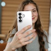 image:imageTENOC Phone Case for Samsung Galaxy S24 Clear Case AntiYellowing Protective Bumper Hard Back CoverClear