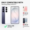 image:imageTENOC Phone Case for Samsung Galaxy S24 Clear Case AntiYellowing Protective Bumper Hard Back CoverClear