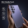 image:imageTENOC Phone Case for Samsung Galaxy S24 Clear Case AntiYellowing Protective Bumper Hard Back CoverClear