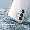 image:imageTENOC Phone Case for Samsung Galaxy S24 Clear Case AntiYellowing Protective Bumper Hard Back CoverClear