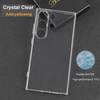 image:imageTENOC Phone Case for Samsung Galaxy S24 Clear Case AntiYellowing Protective Bumper Hard Back CoverClear