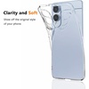 image:imageTENOC Phone Case for Samsung Galaxy S24 Clear Case AntiYellowing Protective Bumper Hard Back CoverClear