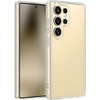 image:imageTENOC Phone Case for Samsung Galaxy S24 Clear Case AntiYellowing Protective Bumper Hard Back CoverClear AntiYellowing
