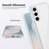 image:imageTENOC Phone Case for Samsung Galaxy S24 Clear Case AntiYellowing Protective Bumper Hard Back CoverClear AntiYellowing