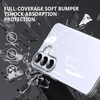 image:imageTENOC Phone Case for Samsung Galaxy S24 Clear Case AntiYellowing Protective Bumper Hard Back CoverClear AntiYellowing