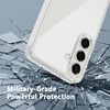 image:imageTENOC Phone Case for Samsung Galaxy S24 Clear Case AntiYellowing Protective Bumper Hard Back CoverClear AntiYellowing