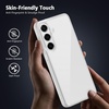 image:imageTENOC Phone Case for Samsung Galaxy S24 Clear Case AntiYellowing Protective Bumper Hard Back CoverClear AntiYellowing