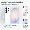 image:imageTENOC Phone Case for Samsung Galaxy S24 Clear Case AntiYellowing Protective Bumper Hard Back CoverClear AntiYellowing