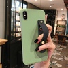 image:imageTENOC Phone Grip 2 Pieces Black Universal Sticky Finger Strap Holder for Smartphone or Cell Phone CaseA1Black