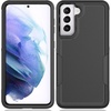 image:imageTENOC Phone Case for Samsung Galaxy S23 FE Clear Case NonYellowing Protective Bumper Hard Back CoverBlack Solid