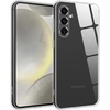 image:imageTENOC Phone Case for Samsung Galaxy S24 Clear Case AntiYellowing Protective Bumper Hard Back CoverClear