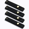image:imageTENOC Phone Grip 2 Pieces Black Universal Sticky Finger Strap Holder for Smartphone or Cell Phone CaseA4Black