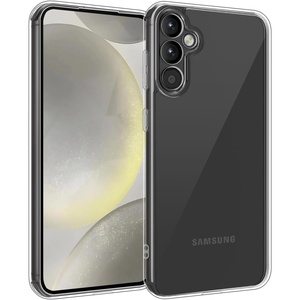 image:imageTENOC Phone Case for Samsung Galaxy S24 Clear Case AntiYellowing Protective Bumper Hard Back CoverClear AntiYellowing