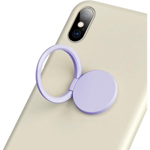 image:imageTENOC Phone Grip 2 Pieces Black Universal Sticky Finger Strap Holder for Smartphone or Cell Phone CaseT1Purple
