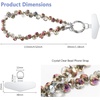 image:imageTENOC Beaded Phone Wrist Strap PurpleAamber