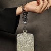 image:imageTENOC Beaded Phone Wrist Strap PurpleAblack