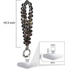 image:imageTENOC Beaded Phone Wrist Strap PurpleAblack