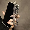 image:imageTENOC Beaded Phone Wrist Strap PurpleAblack