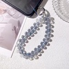image:imageTENOC Beaded Phone Wrist Strap PurpleAblue