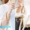 image:imageTENOC Beaded Phone Wrist Strap PurpleAcaramel Brown