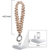image:imageTENOC Beaded Phone Wrist Strap PurpleAgold