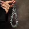 image:imageTENOC Beaded Phone Wrist Strap PurpleAgreen