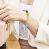 image:imageTENOC Beaded Phone Wrist Strap PurpleAmulticolor