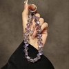 image:imageTENOC Beaded Phone Wrist Strap PurpleApurple