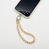 image:imageTENOC Beaded Phone Wrist Strap PurpleCchampagne