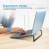 image:imageTENOC Foldable Laptop Stand for Desk BlackBlack