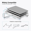 image:imageTENOC Foldable Laptop Stand for Desk BlackSilver