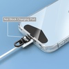 image:imageTENOC Metal Phone Tether Tab 2Pcs Silver360 Rotationblack