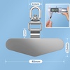 image:imageTENOC Metal Phone Tether Tab 2Pcs Silver360 Rotationsilver