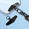 image:imageTENOC Metal Phone Tether Tab 2Pcs SilverBlack