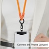 image:imageTENOC Metal Phone Tether with Spring Ring BlackSilverBlack