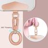 image:imageTENOC Metal Phone Tether with Spring Ring BlackSilverRose Gold