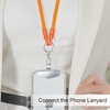 image:imageTENOC Metal Phone Tether with Spring Ring BlackSilverSilver X2