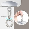 image:imageTENOC Metal Phone Tether with Spring Ring BlackSilverSilverBlack