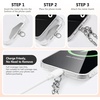 image:imageTENOC Universal Metal Phone Wrist StrapCrossbody ChainBsilver